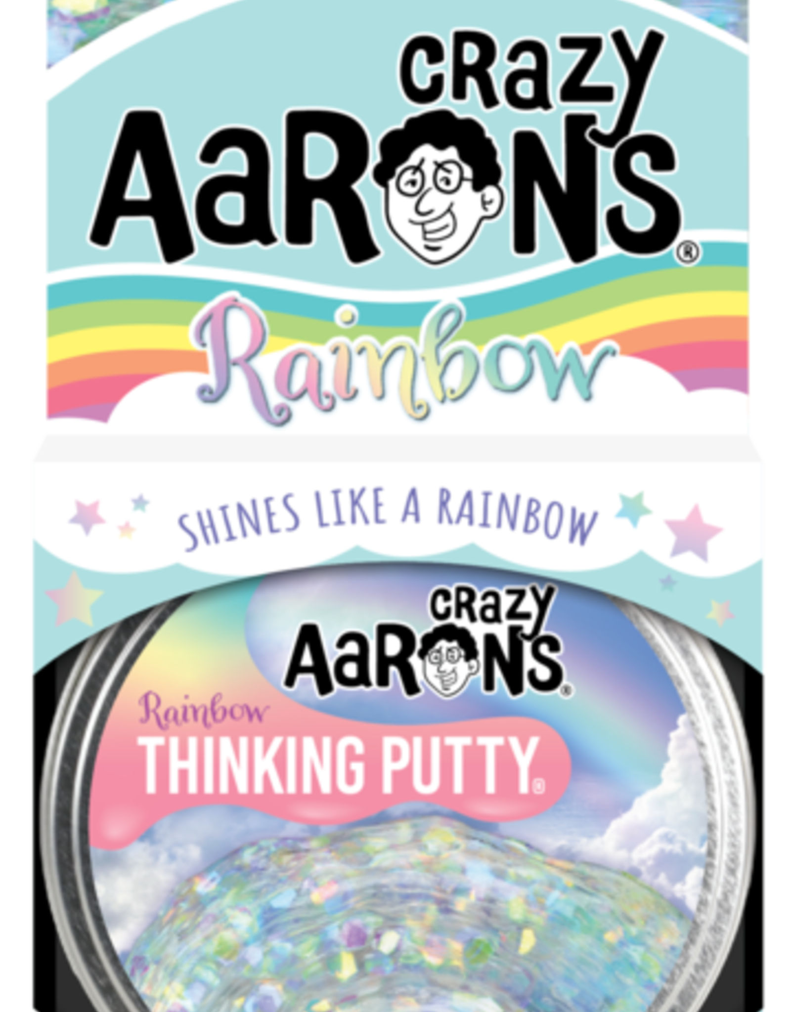 Crazy Aaron's Putty World Rainbow 4"