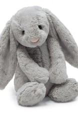Jellycat Bashful Grey Bunny: Medium 12"
