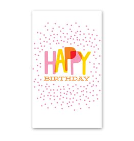 Rock Paper Scissors Enclosure Card: Confetti Birthday