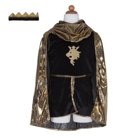 Creative Education Golden Knight With Tunic, Cape, & Crown, Size 5-6
