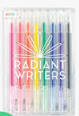 Ooly Radiant Writers Glitter Pens: Set of 8