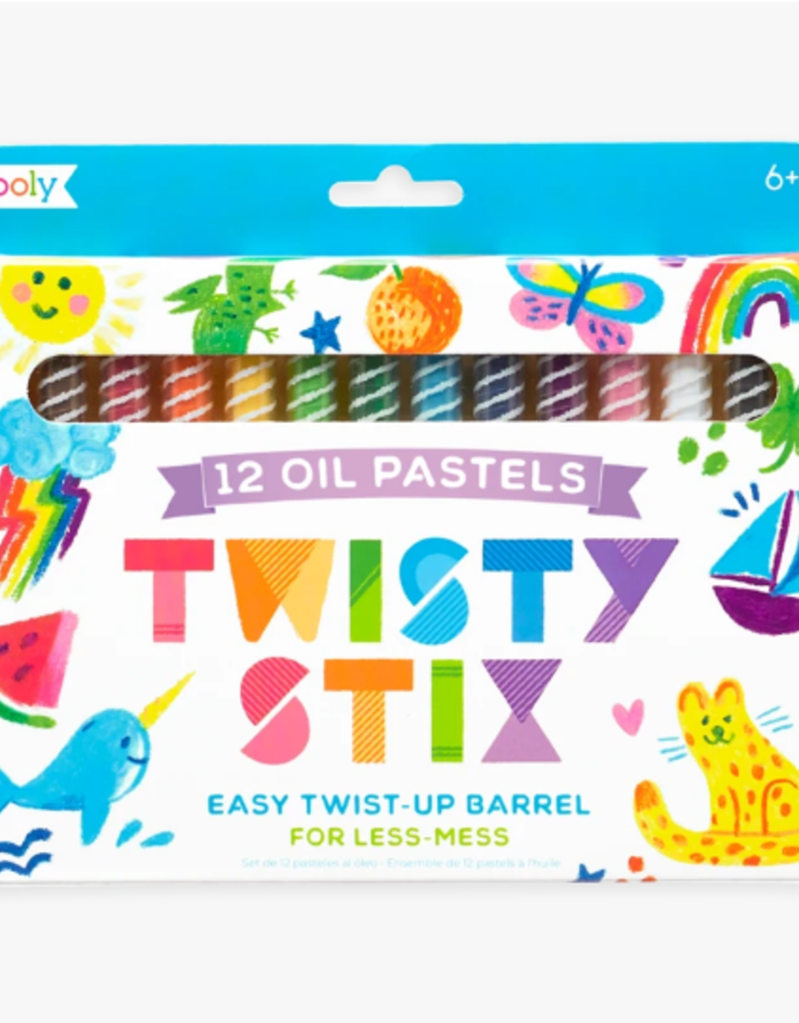 Ooly Twisty Stix Oil Pastels