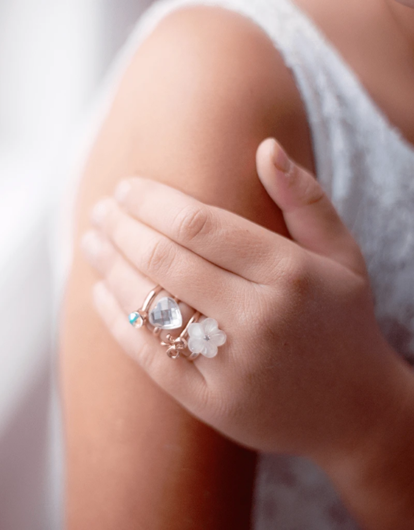 Creative Education Boutique Sassy Rings, 4 Pcs