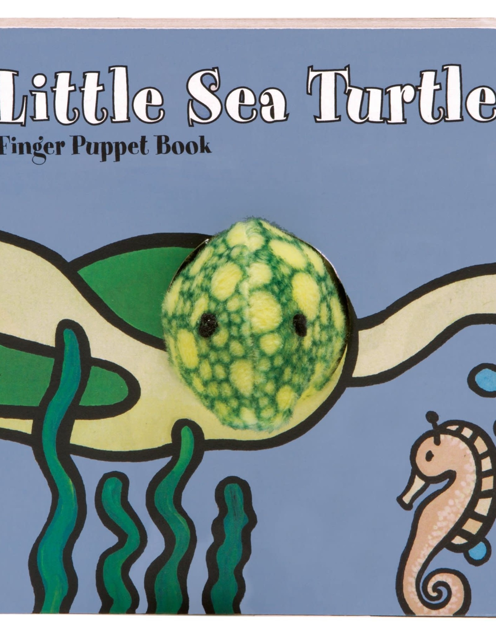 Chronicle Books LITTLE Sea Turtle: FINGER PUPPET BOOK BB