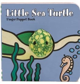 Chronicle Books LITTLE Sea Turtle: FINGER PUPPET BOOK BB