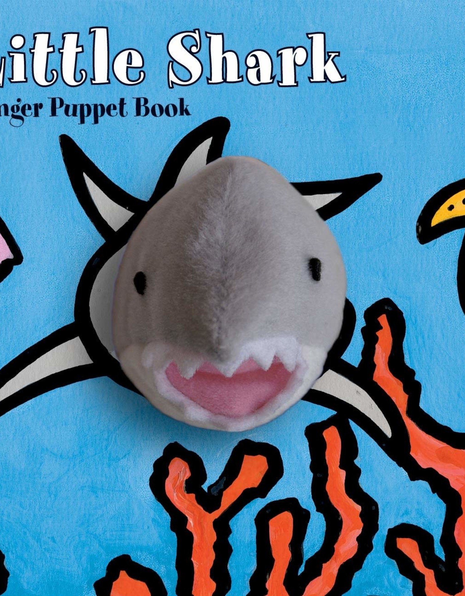 Chronicle Books LITTLE Shark: FINGER PUPPET BOOK BB