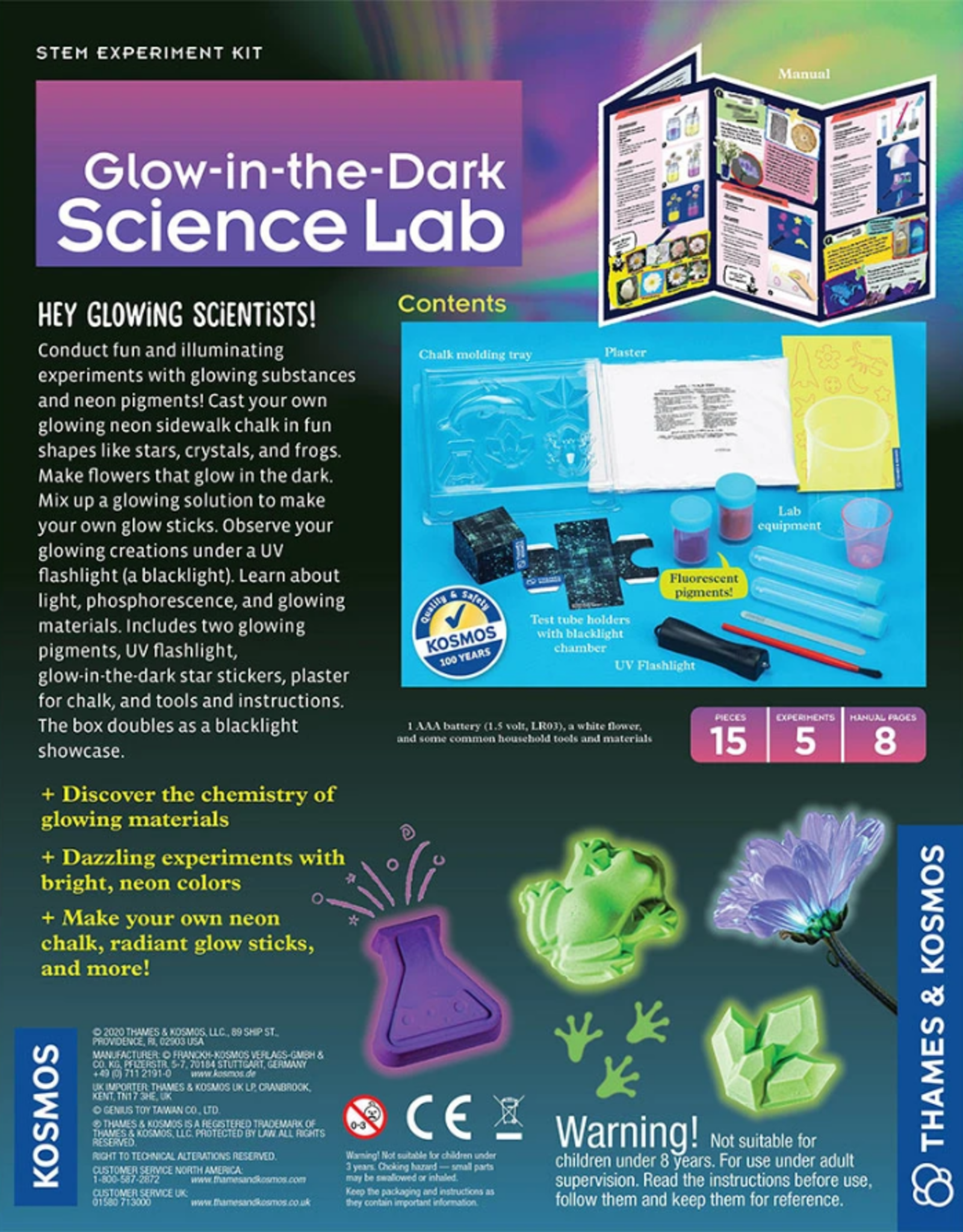 Thames & Kosmos Glow-in-the-dark Science Lab