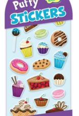 Peaceable Kingdom Puffy Stickers: Sweet Treats