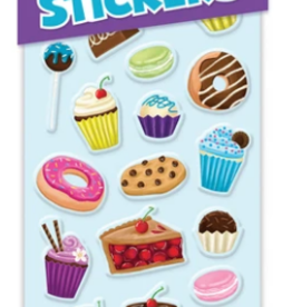 Peaceable Kingdom Puffy Stickers: Sweet Treats