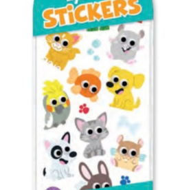 Peaceable Kingdom Googly Eye Stickers: Silly Pets