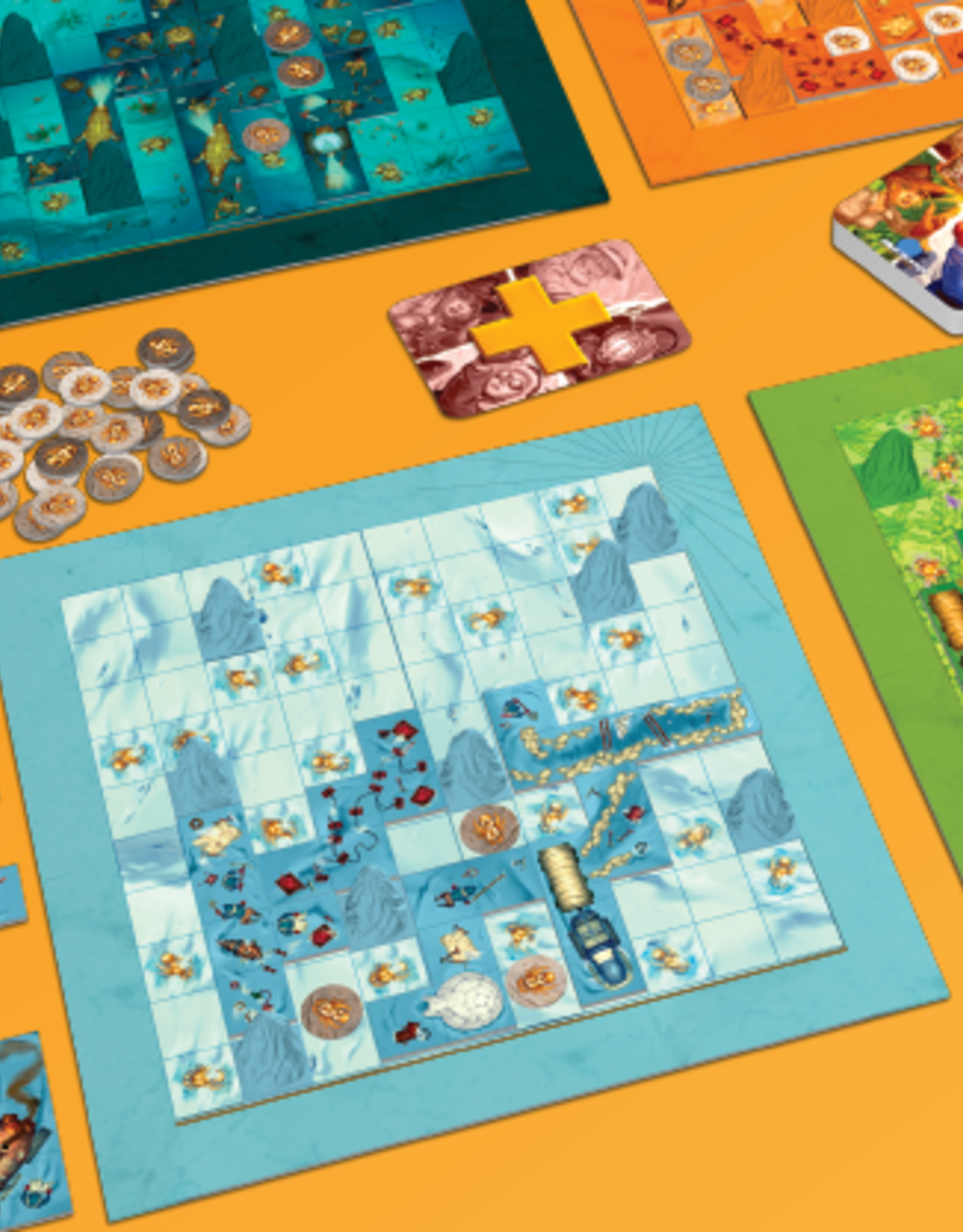 Blue Orange Scarabya