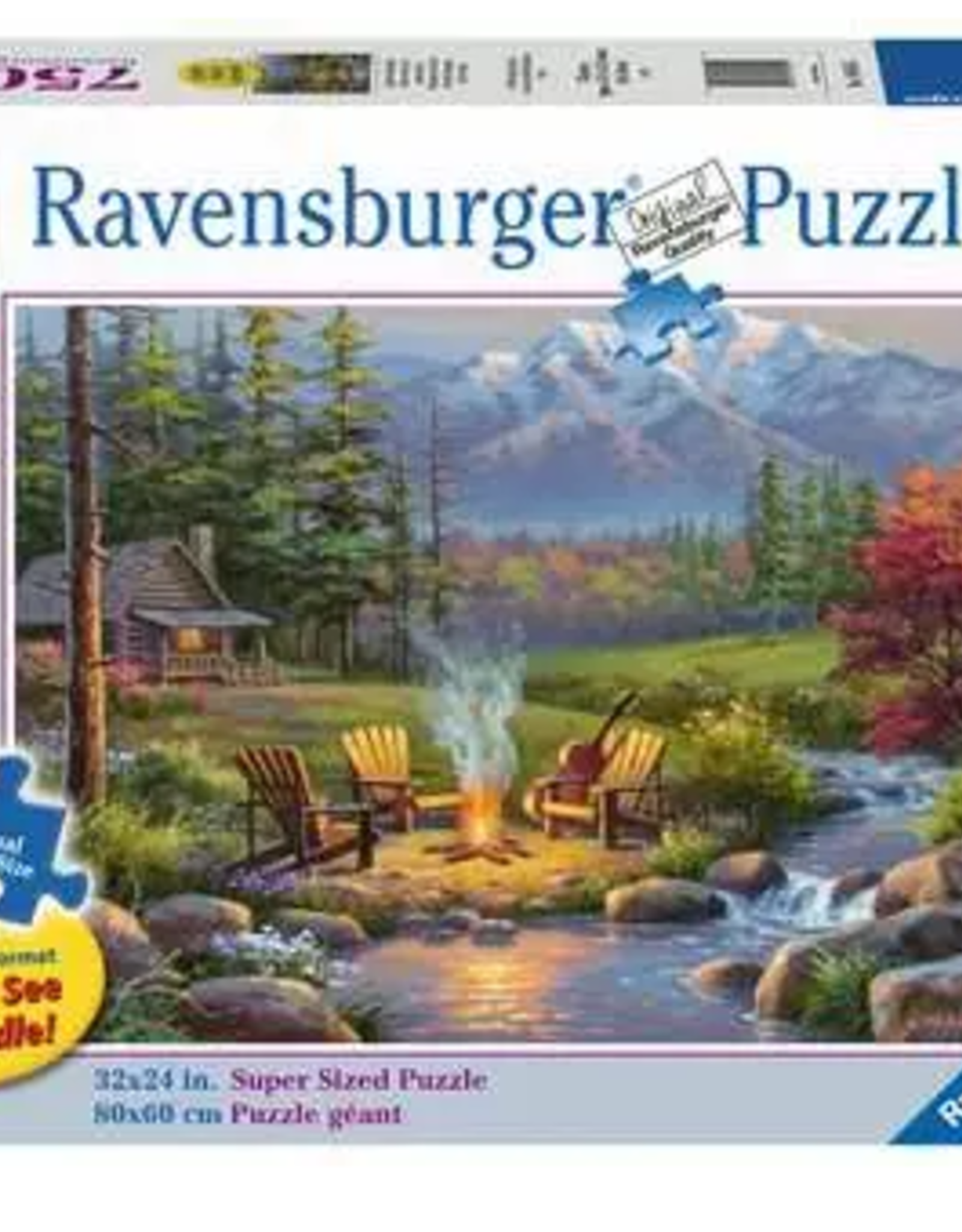 Ravensburger 750 pc Puzzle: Riverside Livingroom