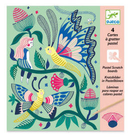 Djeco Scratch Cards - Fantasy Garden