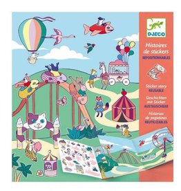 Djeco Sticker Stories: The Fun Fair