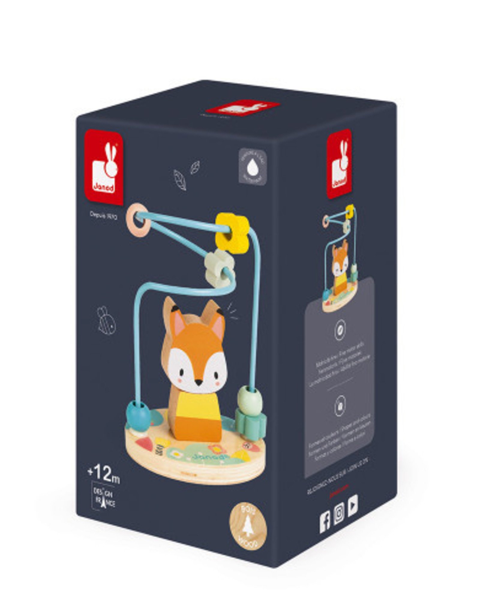 Janod Pure Fox Bead Maze