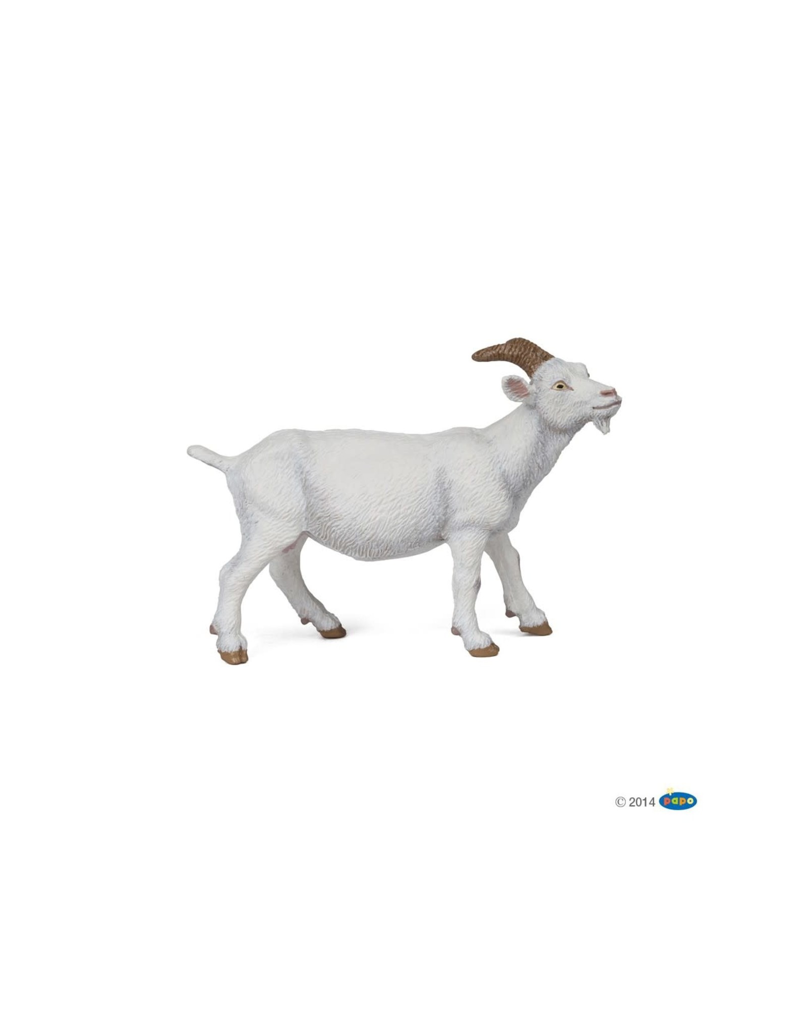 Papo PAPO: White Nanny Goat