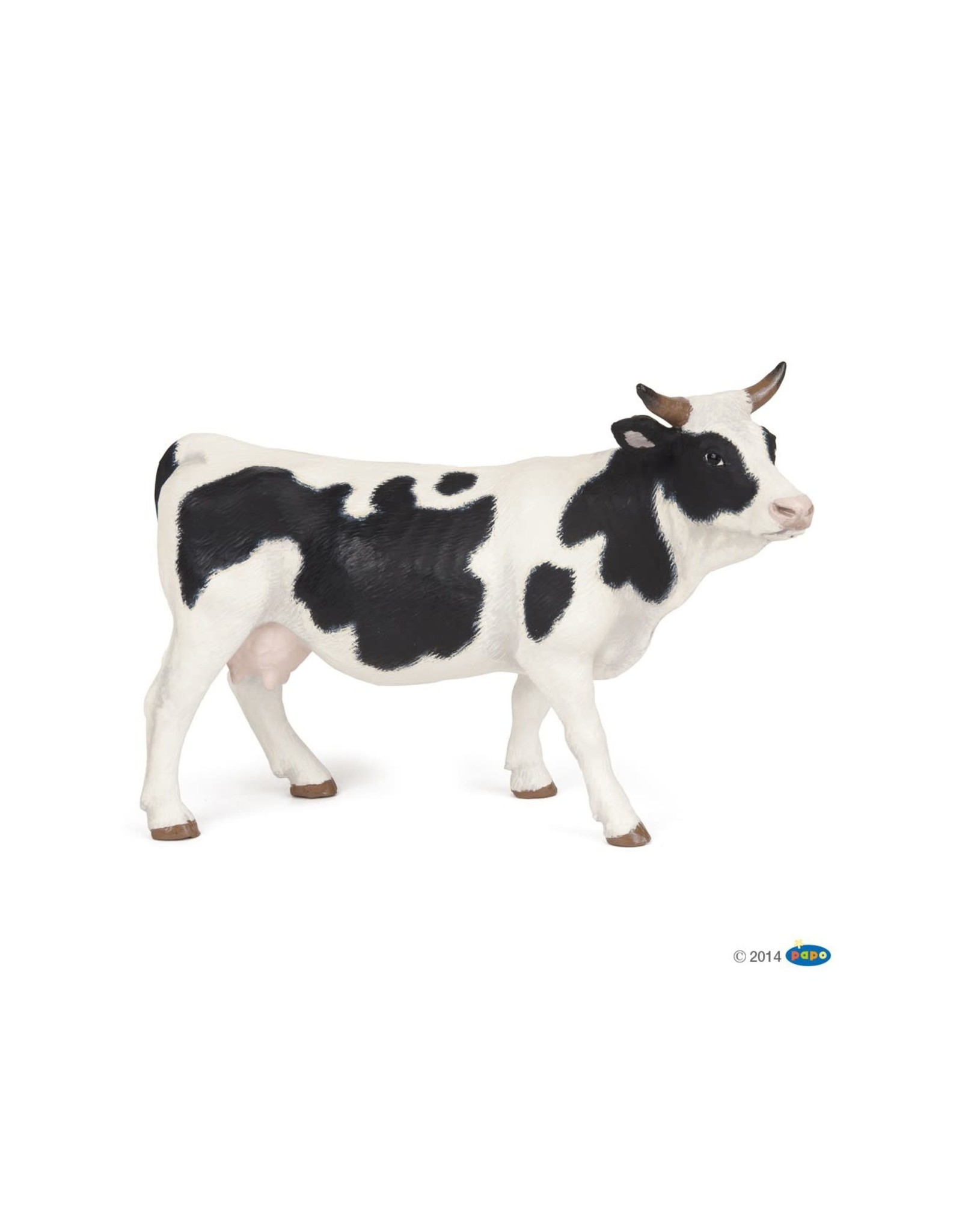 Papo PAPO: Black and White Cow