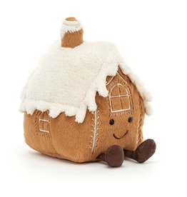 Jellycat Amuseable Gingerbread House 9"