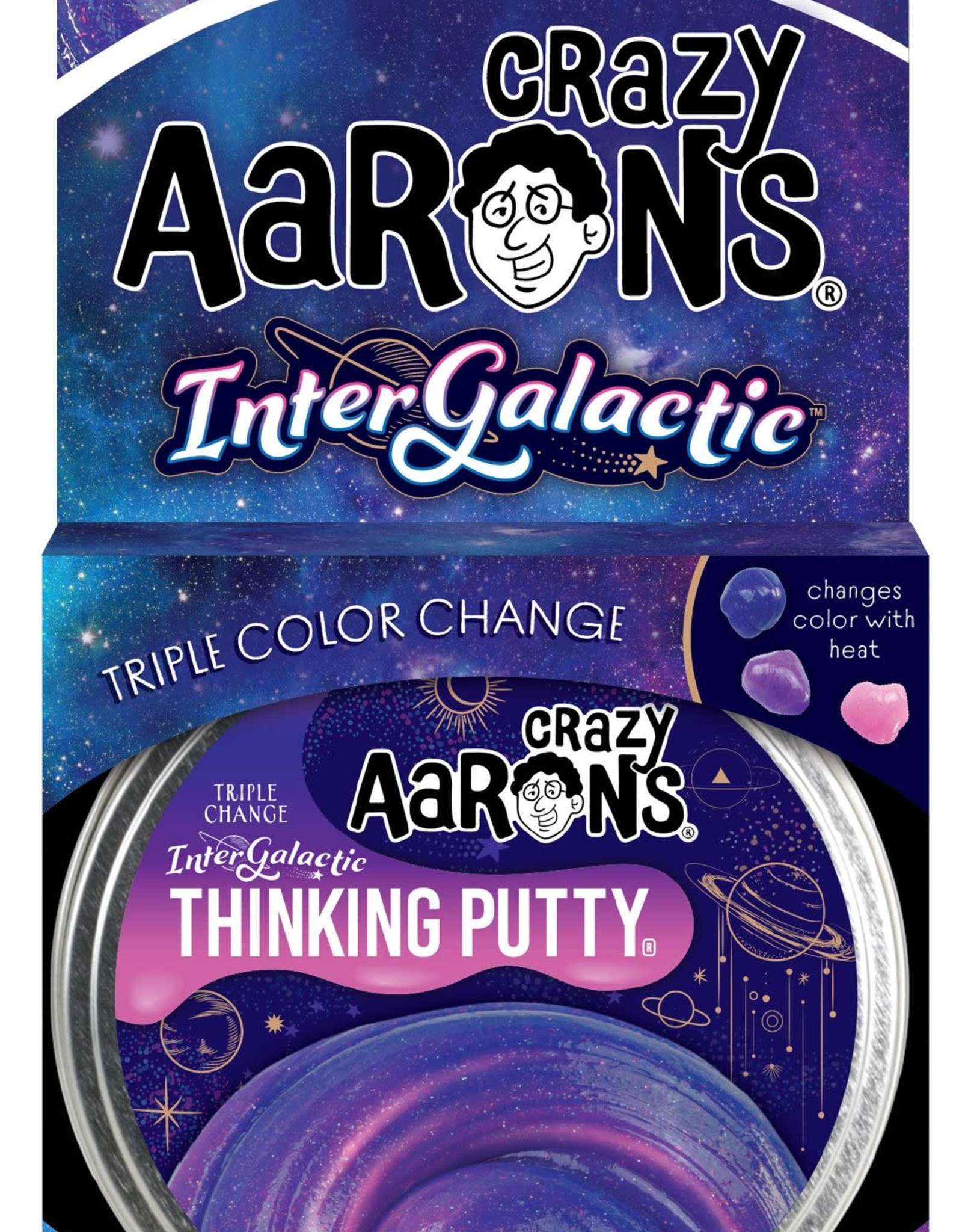 Crazy Aaron's Putty World Trendsetters 4": Intergalactic