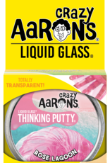 Crazy Aaron's Putty World Liquid Glass 4": Rose Lagoon