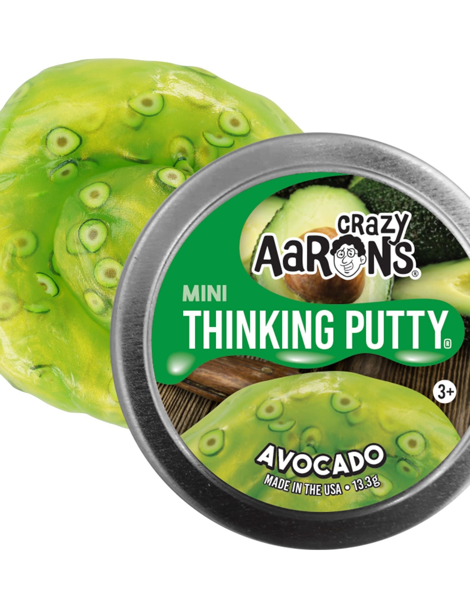 Crazy Aaron's Putty World Mini Tin 2": Avocado