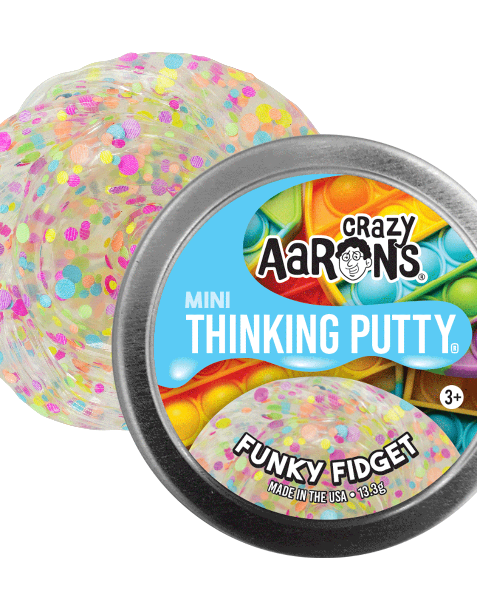 Crazy Aaron's Putty World Trend Mini Tin 2": Funky Fidget