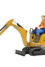 Bruder JCB Micro Excavator and Construction Work