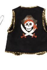 Creative Education Pirate Vest & Eye Patch, size 4-7