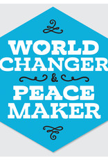 Rock Paper Scissors Sticker: World Changer