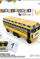 CreateOn Magna-Tiles: 123 School Bus
