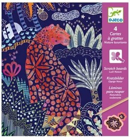 Djeco PG Scratch Cards Lush Nature