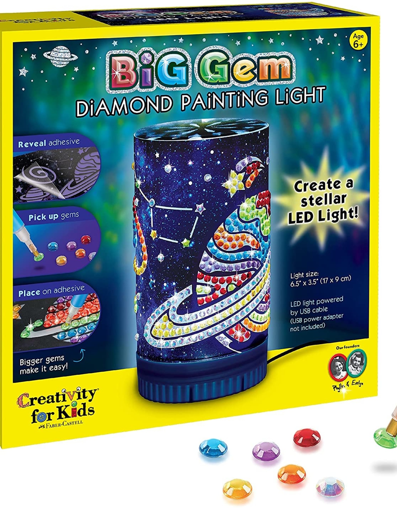Faber-Castell Big Gem Diamond Painting Light