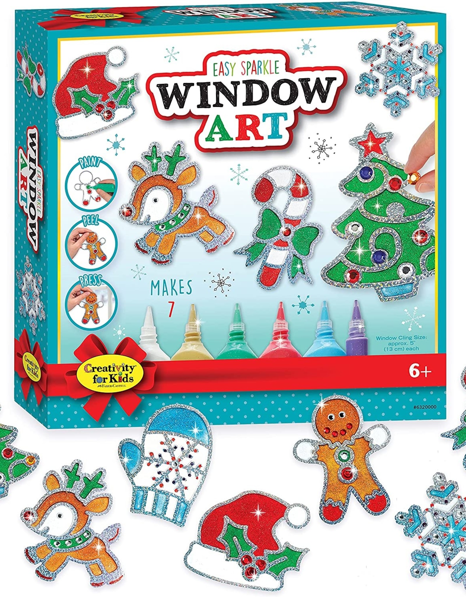 Faber-Castell Holiday Easy Sparkle Window Art