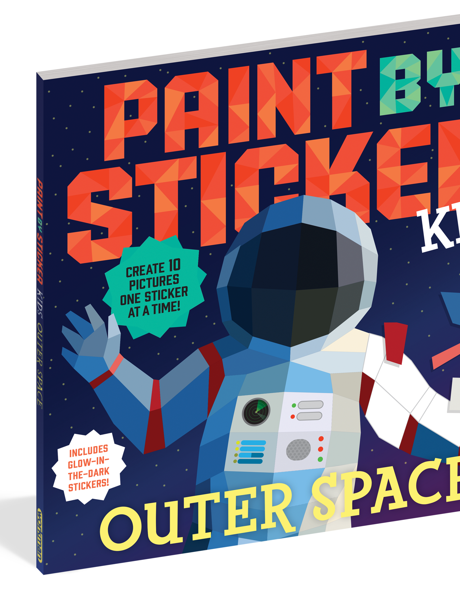 Workman Publishing Paint by Sticker Kids: Outer Space