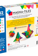Magna-Tiles Magna-Tiles: Clear Colors 32pc