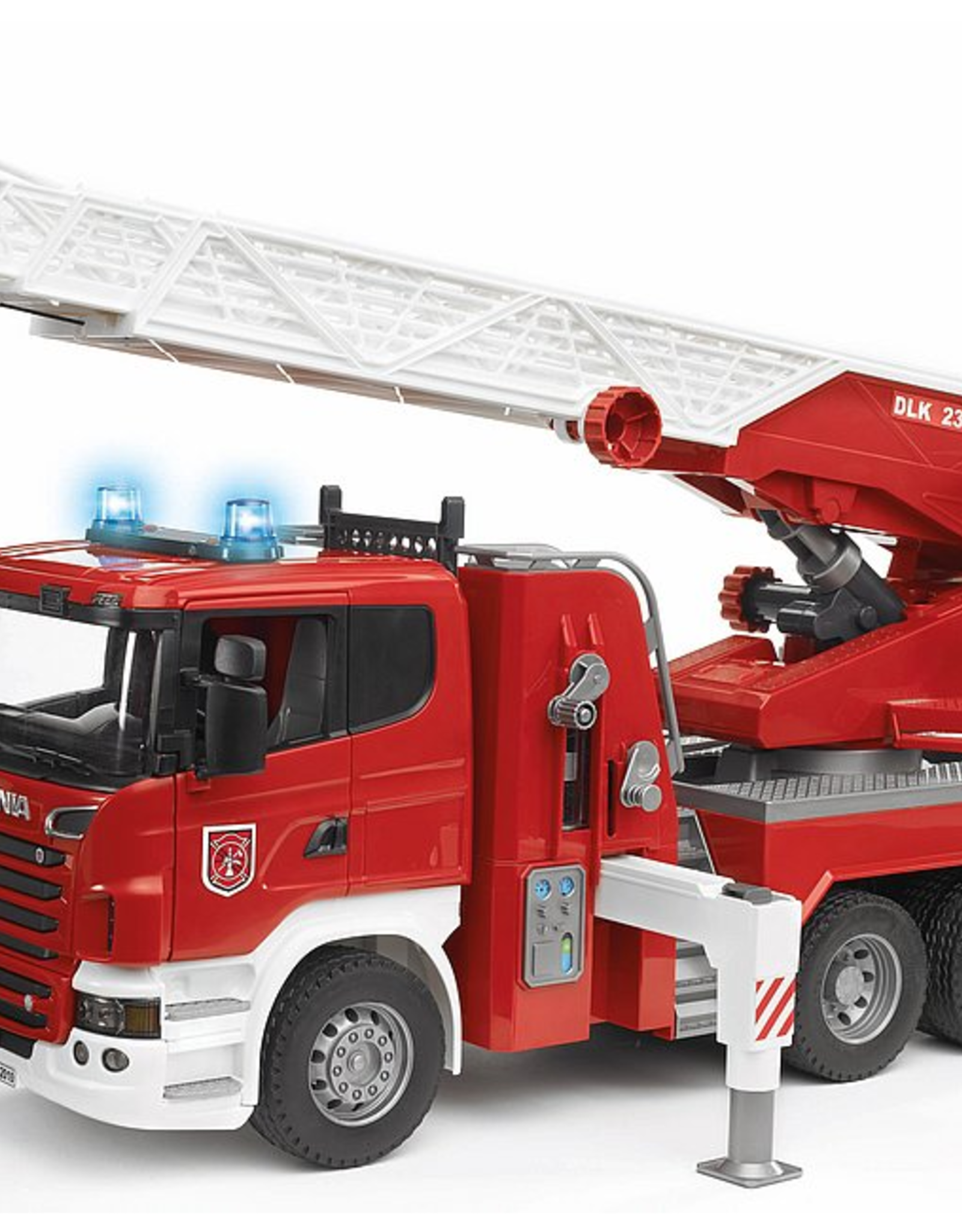 Bruder SCANIA R-Serie Fire Engine with Water pump and L&S