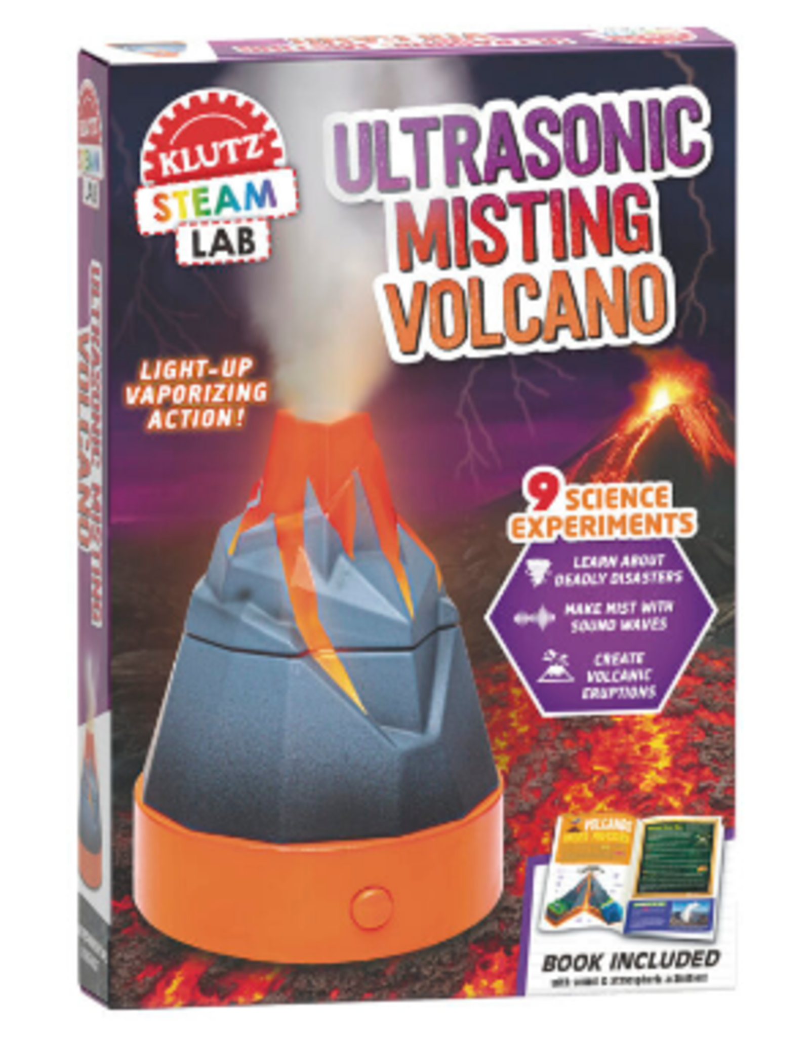 Klutz Maker Lab: Ultrasonic Misting Volcano