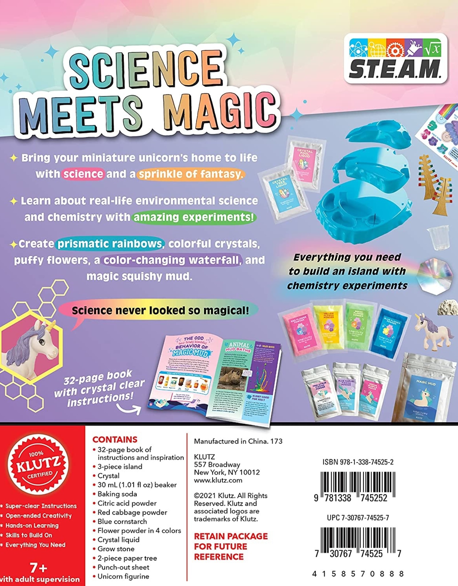 Klutz Maker Lab: Magical Unicorn Science