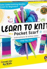 Faber-Castell Learn To Knit Pocket Scarf