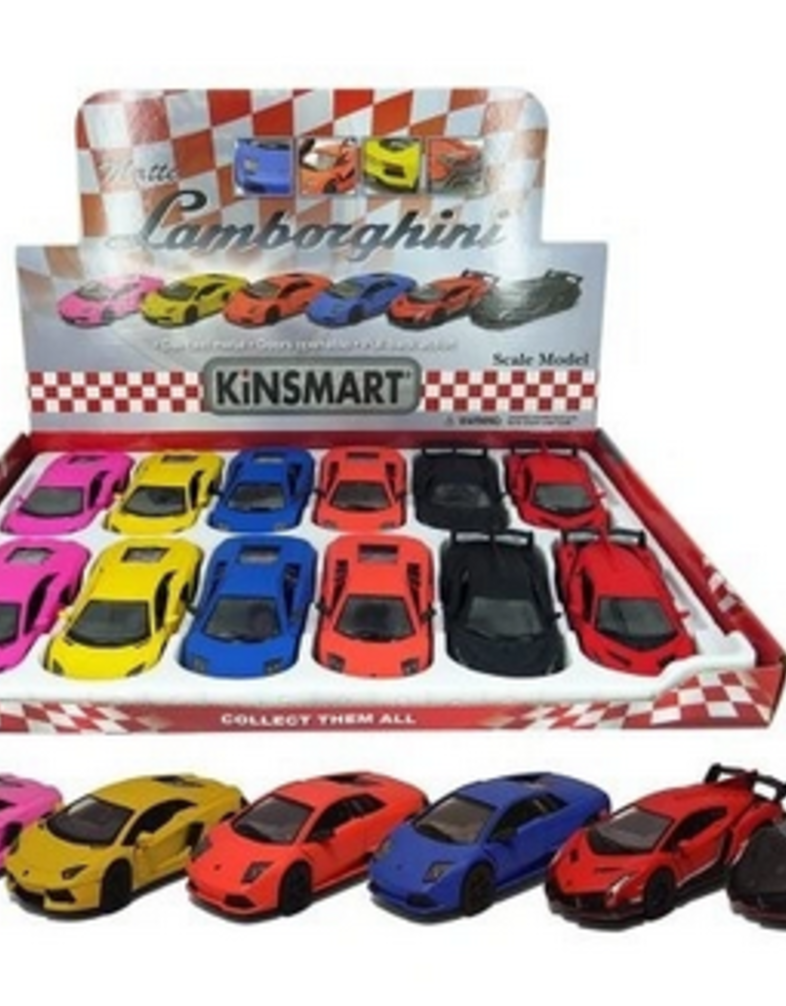 US Toy Diecast: Matte Lamborghini
