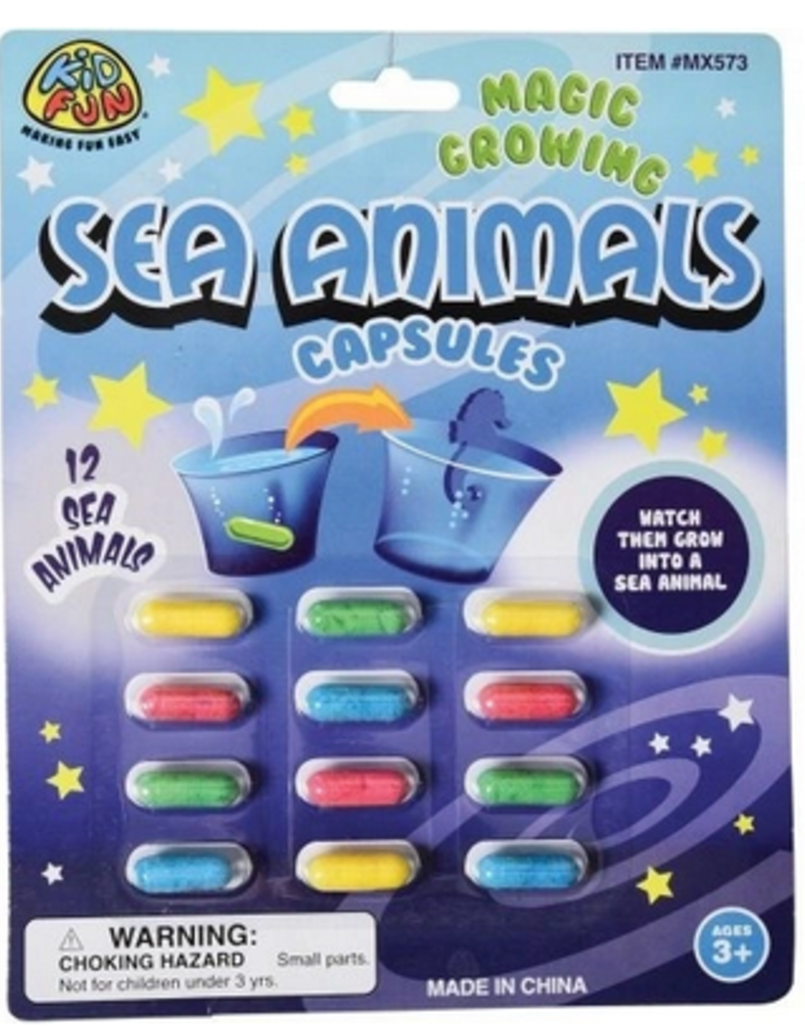 US Toy Magic Grow Sea Animal Capsules