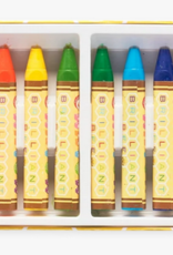 Ooly Brilliant Bee Crayons - Set of 12