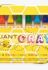Ooly Brilliant Bee Crayons - Set of 12