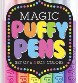 Ooly Magic Neon Puffy Pens - Set of 6