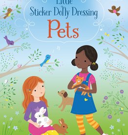 Usborne Little Sticker Dolly Dressing Pets