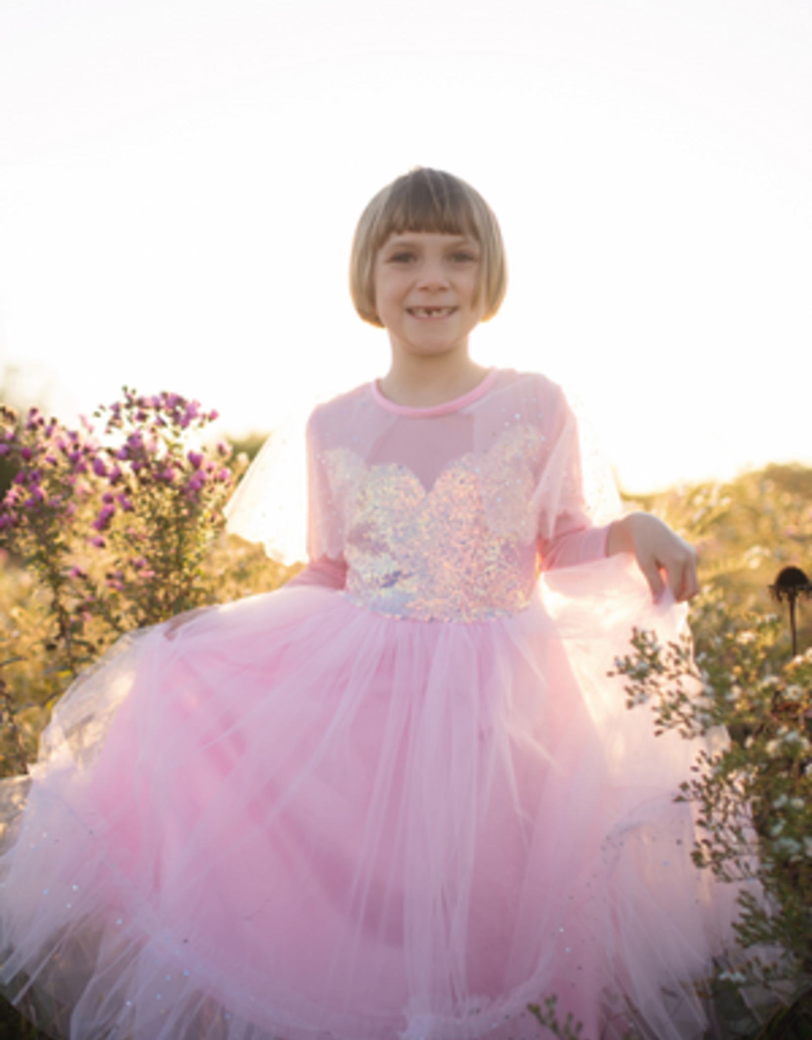 Creative Education Elegant in Pink Dress, Size 5-6