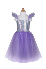 Creative Education Sequins Princess Dress, Lilac, Size 5-6
