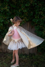 Creative Education Gracious Gold Sequins Cape, Size 5-6