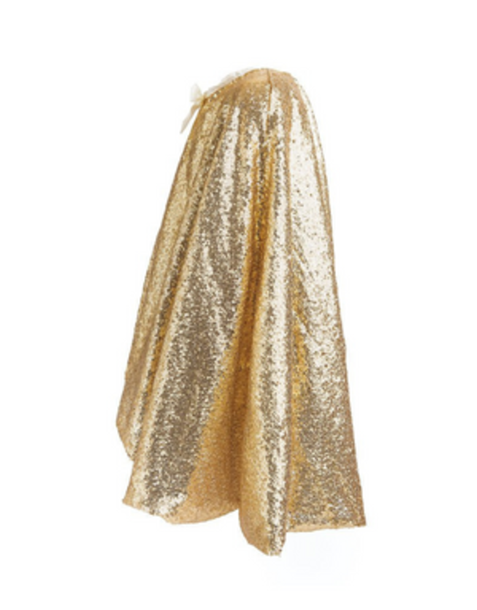 Creative Education Gracious Gold Sequins Cape, Size 5-6