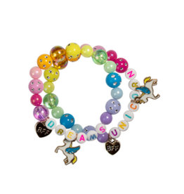 Creative Education Dreams Unicorn BFF Bracelet Set, 2pcs